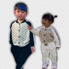 兄妹でおそろい♪可愛すぎるセットアップ(*^^*)